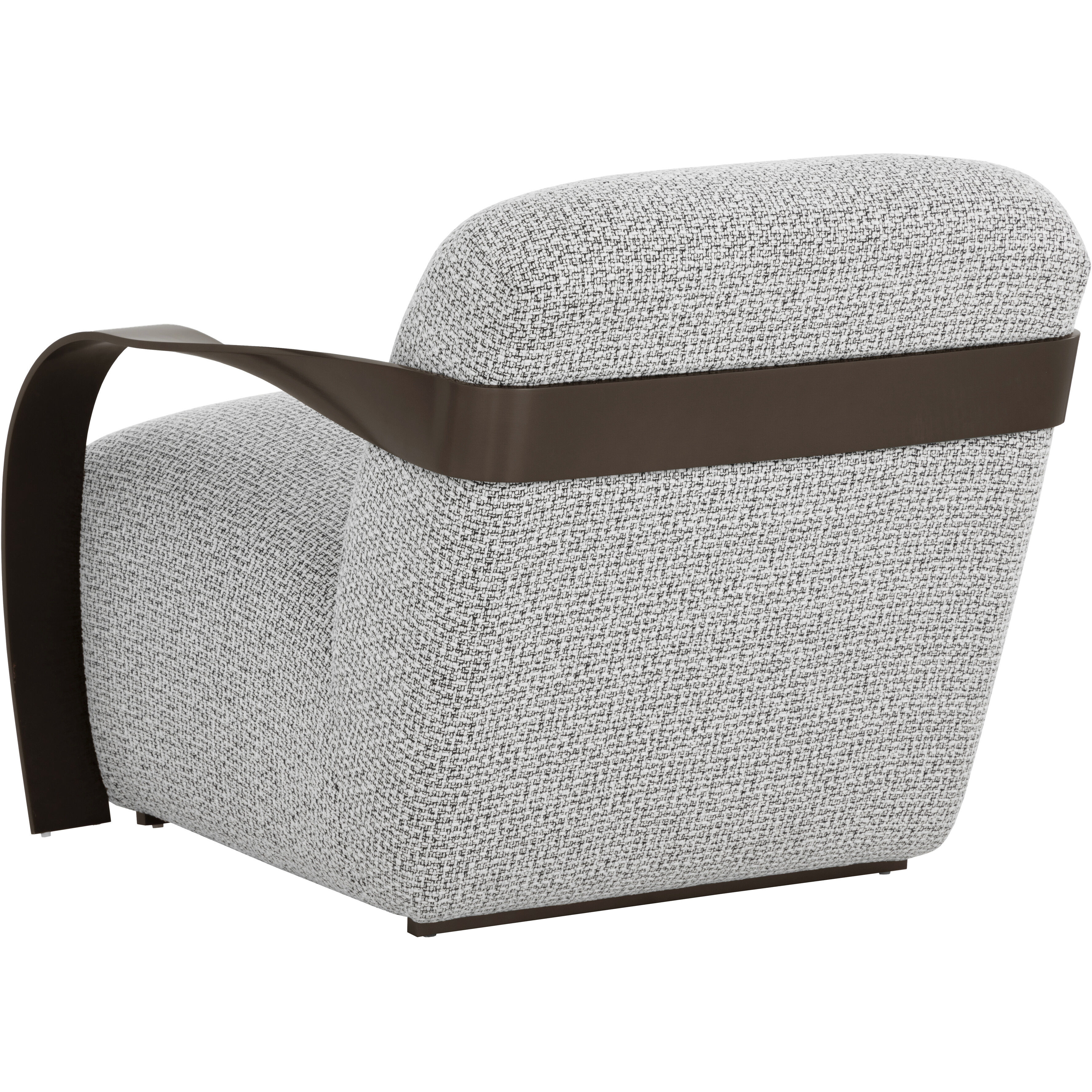 Sonesta Dark Bronze / Helios Check Black Lounge Chair